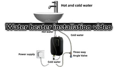 1pc Instant Hot Water Heater - Constant Temperature, Energy-Efficient, 110V 3000W Electric Heating for Kitchen and Bathroom - Compact, Space-Saving Design, Easy Installation, and Safe Operation