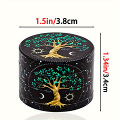1pc, Premium Metal Spice Grinder - Multifunctional Crusher with Creative Design for Efficient Grinding - Ideal Kitchen Gadget for Christmas, Easter, Halloween, Hanukkah, and Thanksgiving Celebrations