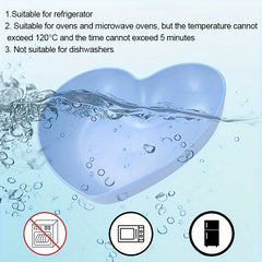 [5pcs Durable Heart-Shaped Plate Set] 5pcs Heart-Shaped Snack & Fruit Plate Set - Durable Plastic, Perfect for Desserts, Cakes, and Pickles - Ideal Kitchen Accessory