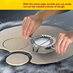 1pc Multifunctional Stainless Steel Ravioli Maker - Easy to Use Dumpling Maker and Cooking Pastry Cutter for Kitchen Kitchen Accessories