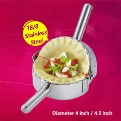 1pc Multifunctional Stainless Steel Ravioli Maker - Easy to Use Dumpling Maker and Cooking Pastry Cutter for Kitchen Kitchen Accessories