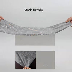 Extra Thick Vinyl Self-Adhesive Wallpaper, Waterproof and Oil Proof, Removable Peel and Stick Wall Stickers for Bathroom and Kitchen, Brick Stone Wood Pattern, Random Matc