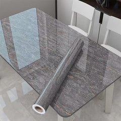 Extra Thick Vinyl Self-Adhesive Wallpaper, Waterproof and Oil Proof, Removable Peel and Stick Wall Stickers for Bathroom and Kitchen, Brick Stone Wood Pattern, Random Matc