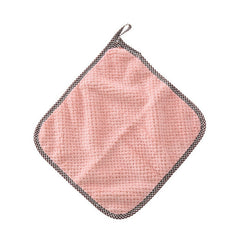 5-Pack Ultra-Absorbent Microfiber Kitchen Towels - Non-Stick, Oil-Resistant, Quick-Drying, and Durable Dish Cloths for Toilet and Daily Cleaning - Soft, Lint-Free, and Easy to Clean