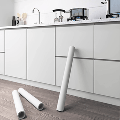 STELLALHUO Textured Vinyl Peel & Stick Wallpaper - Easy Apply & Remove, Waterproof Contact Paper for Kitchen Cabinets, Living Room Walls & More - Seamless DIY Decor Upgrade