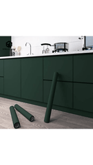 STELLALHUO Textured Vinyl Peel & Stick Wallpaper - Easy Apply & Remove, Waterproof Contact Paper for Kitchen Cabinets, Living Room Walls & More - Seamless DIY Decor Upgrade