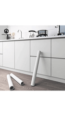 STELLALHUO Textured Vinyl Peel & Stick Wallpaper - Easy Apply & Remove, Waterproof Contact Paper for Kitchen Cabinets, Living Room Walls & More - Seamless DIY Decor Upgrade