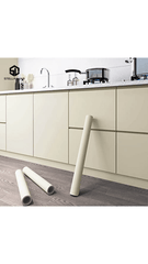 STELLALHUO Textured Vinyl Peel & Stick Wallpaper - Easy Apply & Remove, Waterproof Contact Paper for Kitchen Cabinets, Living Room Walls & More - Seamless DIY Decor Upgrade