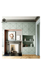STELLALHUO Textured Vinyl Peel & Stick Wallpaper - Easy Apply & Remove, Waterproof Contact Paper for Kitchen Cabinets, Living Room Walls & More - Seamless DIY Decor Upgrade