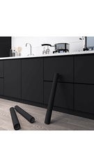 STELLALHUO Textured Vinyl Peel & Stick Wallpaper - Easy Apply & Remove, Waterproof Contact Paper for Kitchen Cabinets, Living Room Walls & More - Seamless DIY Decor Upgrade