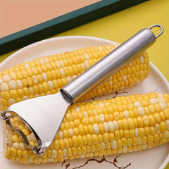 Stainless Steel Corn Stripper & Peeler - Durable, Multi-Use Kitchen Tool for Effortless Meal Prep