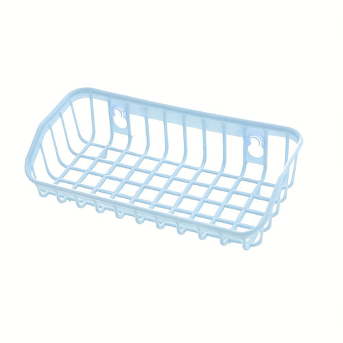1pc Multi-functional Suction Cup Dishwashing Sponge Rack, Hanging Storage Rack, Draining Rack, Sink Rack, Kitchen Accessories