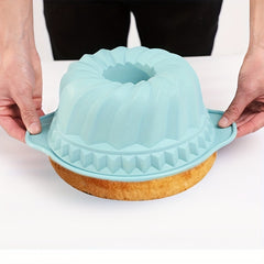 6pcs Non-stick Silicone Kitchen Baking Supplies Set - Baking Pans, Cake Molds, Donut Pans, Muffin Pans, Cake Pans
