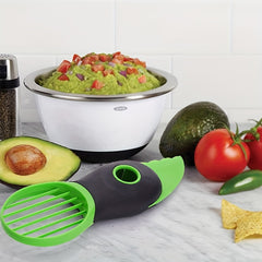 1pc, 3in1 Avocado Peeler, Creative Avocado Slicer, Avocado Corer Remover, Avocado Pitter, Avocado Cutter, Fruit Peeler, Fruit Corer Remover, Kitchen Tools, Kitchen Supplies