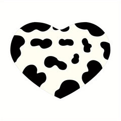 1pc Cute Heart Shaped Non-Slip Rugs for Girls Bedroom, Living Room, Bathroom, Kitchen, and Hallway - Soft and Thickened Area Rugs with Cartoon Design - Perfect Bathroom Accessories and Home Decor