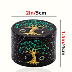 1pc, Premium Metal Spice Grinder - Multifunctional Crusher with Creative Design for Efficient Grinding - Ideal Kitchen Gadget for Christmas, Easter, Halloween, Hanukkah, and Thanksgiving Celebrations