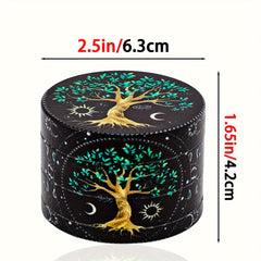 1pc, Premium Metal Spice Grinder - Multifunctional Crusher with Creative Design for Efficient Grinding - Ideal Kitchen Gadget for Christmas, Easter, Halloween, Hanukkah, and Thanksgiving Celebrations