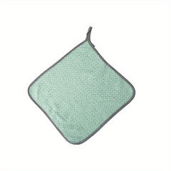 5-Pack Ultra-Absorbent Microfiber Kitchen Towels - Non-Stick, Oil-Resistant, Quick-Drying, and Durable Dish Cloths for Toilet and Daily Cleaning - Soft, Lint-Free, and Easy to Clean
