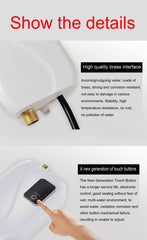 1pc Instant Hot Water Heater - Constant Temperature, Energy-Efficient, 110V 3000W Electric Heating for Kitchen and Bathroom - Compact, Space-Saving Design, Easy Installation, and Safe Operation
