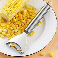 Stainless Steel Corn Stripper & Peeler - Durable, Multi-Use Kitchen Tool for Effortless Meal Prep