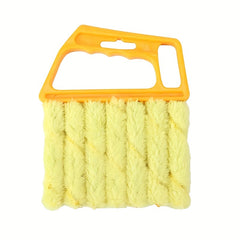 Multi-Functional Window Blind Cleaning Brush, Home Curtain Dust Removal Tool, Plastic Material, No Electricity Needed, Ideal for Living Room, Bedroom, Kitchen, Car, Furniture Use