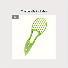 Avocado Slicer - 3-in-1 Tool For Hassle-Free Preparation Of Avocado, Perfect For Outdoor And Home Kitchen Use