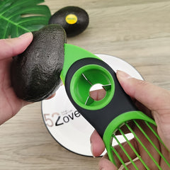 1pc, 3in1 Avocado Peeler, Creative Avocado Slicer, Avocado Corer Remover, Avocado Pitter, Avocado Cutter, Fruit Peeler, Fruit Corer Remover, Kitchen Tools, Kitchen Supplies