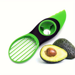 1pc, 3in1 Avocado Peeler, Creative Avocado Slicer, Avocado Corer Remover, Avocado Pitter, Avocado Cutter, Fruit Peeler, Fruit Corer Remover, Kitchen Tools, Kitchen Supplies