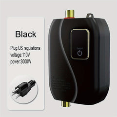 1pc Instant Hot Water Heater - Constant Temperature, Energy-Efficient, 110V 3000W Electric Heating for Kitchen and Bathroom - Compact, Space-Saving Design, Easy Installation, and Safe Operation