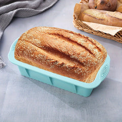 6pcs Non-stick Silicone Kitchen Baking Supplies Set - Baking Pans, Cake Molds, Donut Pans, Muffin Pans, Cake Pans