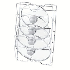 Multifunctional Kitchen Pot And Lid Rack Wall-mounted Storage Rack Cutting Board Storage Rack