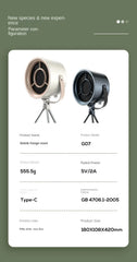 New USB Desktop Mini Range Hoods Portable Exhaust Fan Small Kitchen Hood Extractor Barbecue Large Suction Cooker Hood