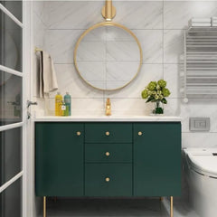 Dark Green Self-Adhesive Wallpaper Bedroom Kitchen Cabinet Furniture Stickers PVC Waterproof Vinyl Wall Contact Paper Home Decor