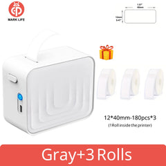 Mini Smart Printer M1 D110 Thermal Label Printer Portable Wireless Bluetooth Inkless Label Printer For Office Kitchen School