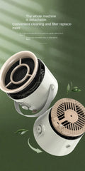 New USB Desktop Mini Range Hoods Portable Exhaust Fan Small Kitchen Hood Extractor Barbecue Large Suction Cooker Hood
