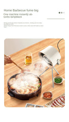 New USB Desktop Mini Range Hoods Portable Exhaust Fan Small Kitchen Hood Extractor Barbecue Large Suction Cooker Hood