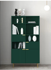 Dark Green Self-Adhesive Wallpaper Bedroom Kitchen Cabinet Furniture Stickers PVC Waterproof Vinyl Wall Contact Paper Home Decor
