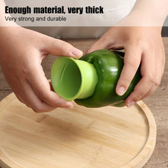 2pcs, Pepper Corer, Pepper Seed Remover, Plastic Chili Corer Remover, Household Pepper Seed Remover, Multifunctional Kitchen Jalapeno Seed Remover, Kitchen Tools