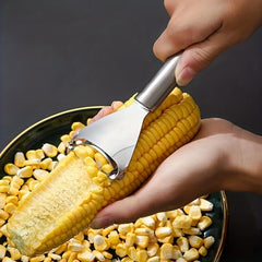 Stainless Steel Corn Stripper & Peeler - Durable, Multi-Use Kitchen Tool for Effortless Meal Prep
