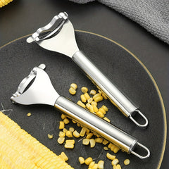 Stainless Steel Corn Stripper & Peeler - Durable, Multi-Use Kitchen Tool for Effortless Meal Prep