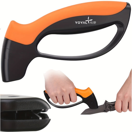 Sharpening Stone for Garden Tools: Keep Your Knives and Blades Razor Sharp for Outdoor Camping and Kitchen Use -  Whetstone - For Gardeners, Campers & Cooks - Perfect Gift for Outdoor Enthusiasts