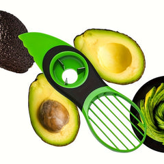 1pc, 3in1 Avocado Peeler, Creative Avocado Slicer, Avocado Corer Remover, Avocado Pitter, Avocado Cutter, Fruit Peeler, Fruit Corer Remover, Kitchen Tools, Kitchen Supplies