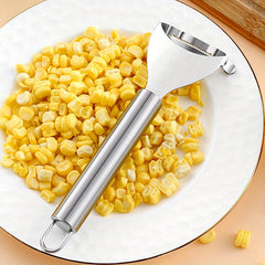 Stainless Steel Corn Stripper & Peeler - Durable, Multi-Use Kitchen Tool for Effortless Meal Prep