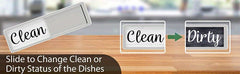 1pc Dishwasher Dirty Magnet: Clean/Dirty Indicator for Kitchen Organization